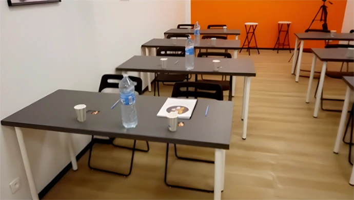 Tables de formations Salles des formations au sein du centre de formation KFormation